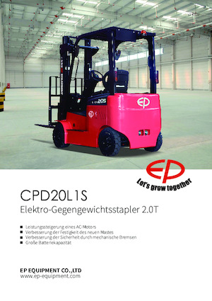 Electric forklifts EP CPD20L1S