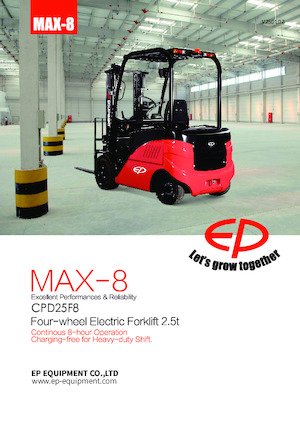 Electric forklifts EP CPD25F8