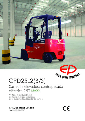 Electric forklifts EP CPD25L2S