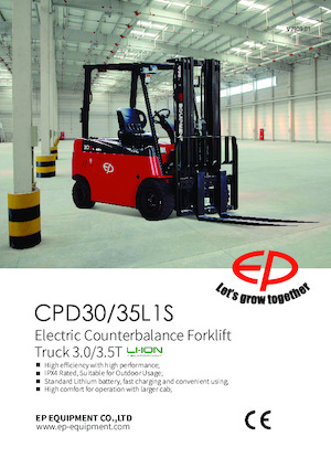 Elektrikli ön-forklift kamyonları EP CPD35L1S