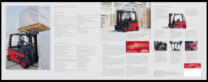 Electric forklifts Linde E45/600H