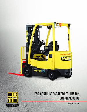 Electric forklifts Hyster E60XNL