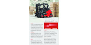 Electric forklifts Linde E60
