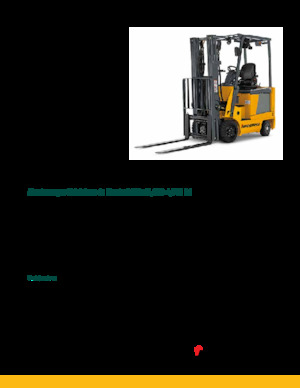 Electric forklifts Jungheinrich EFG C15