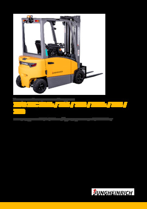 Electric forklifts Jungheinrich EFG MC 316 