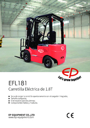 Electric forklifts EP EFL181