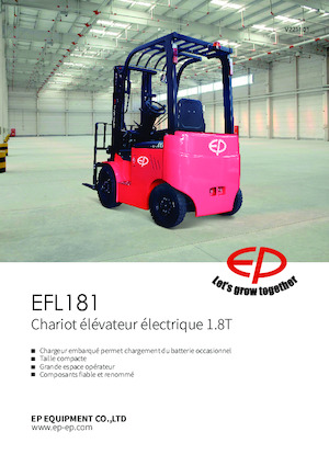 Electric forklifts EP EFL181