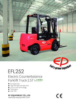 Electric forklifts EP EFL252