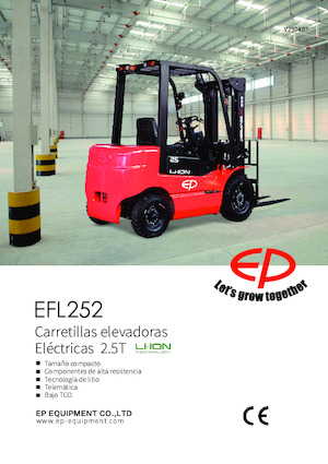 Electric forklifts EP EFL252
