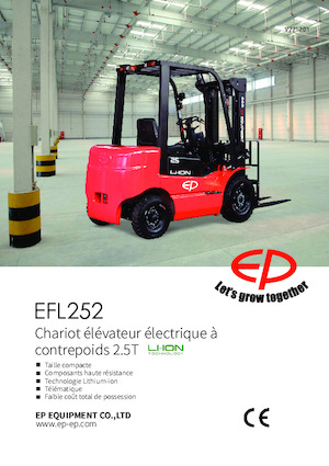 Electric forklifts EP EFL252