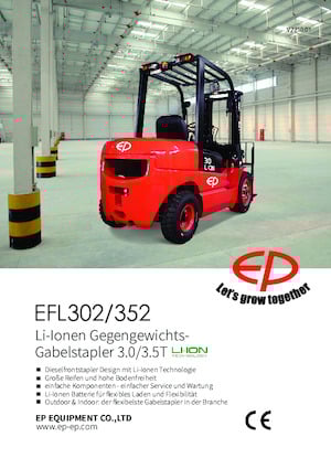 Elektrikli ön-forklift kamyonları EP EFL352