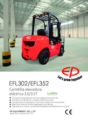 Elektrikli ön-forklift kamyonları EP EFL352