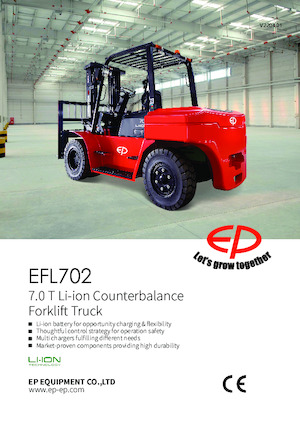 Electric forklifts EP EFL702