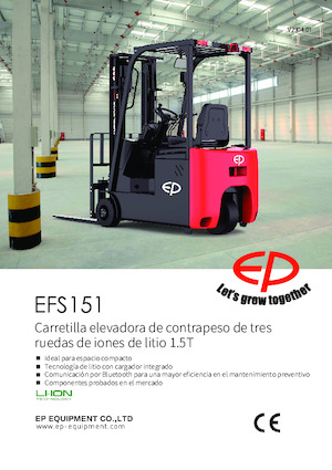 Electric forklifts EP EFS151
