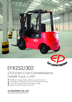 Elektrikli ön-forklift kamyonları EP EFX252