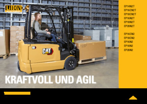 Electric forklifts Caterpillar EP14N2T