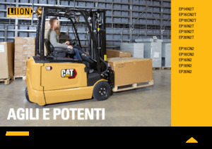 Electric forklifts Caterpillar EP14N2T