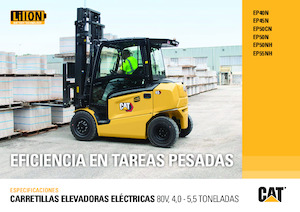 Electric forklifts Caterpillar EP45N