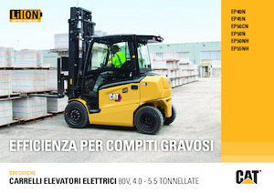 Electric forklifts Caterpillar EP45N