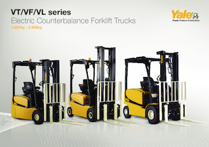 Electric forklifts Yale ERP16VF LWB