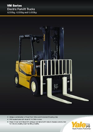 Electric forklifts Yale ERP50VM 6 