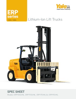 Electric forklifts Yale ERP155VNL