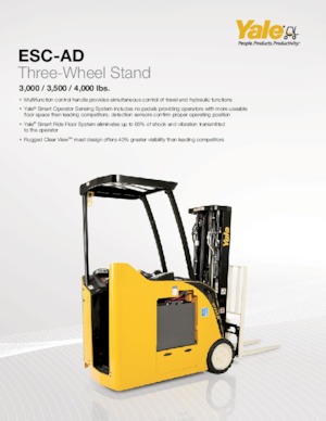 Electric forklifts Yale ESC040AD