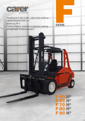Electric forklifts Carer F 60 H²