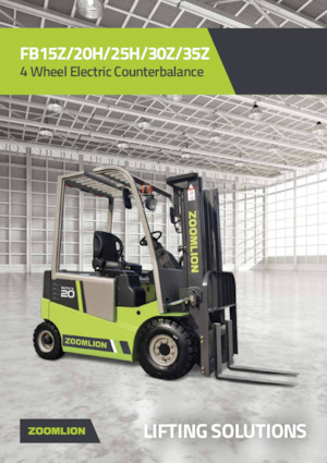 Electric forklifts Zoomlion FB15Z