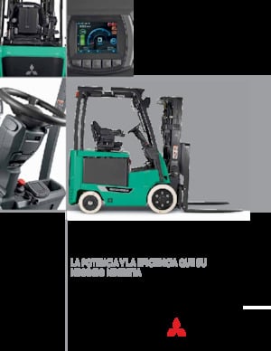 Elektrikli ön-forklift kamyonları Mitsubishi FBC30LN