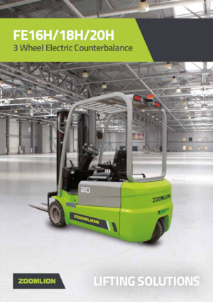 Elektrikli ön-forklift kamyonları Zoomlion FE18H