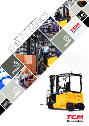 Electric forklifts TCM FHB30-F1