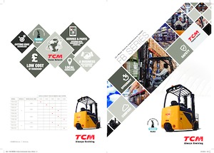 Electric forklifts TCM FTB16-E2