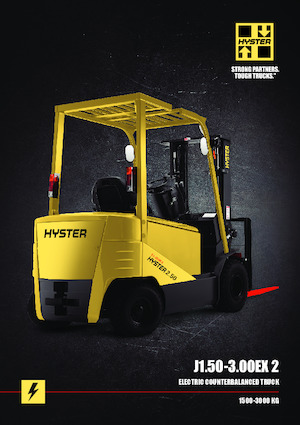 Electric forklifts Hyster J3.00EX 2
