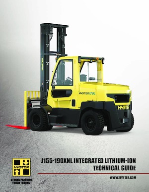 Electric forklifts Hyster J190XNL