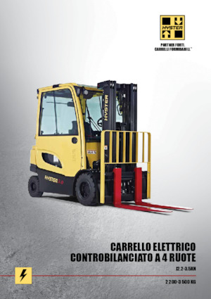 Elektrikli ön-forklift kamyonları Hyster J2.5XN-7861 