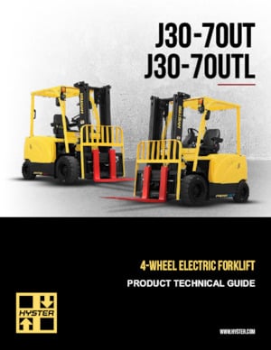 Electric forklifts Hyster J35UTL