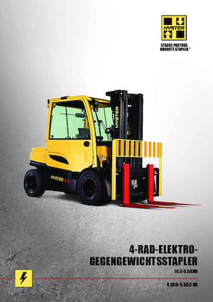 Electric forklifts Hyster J5.0XN