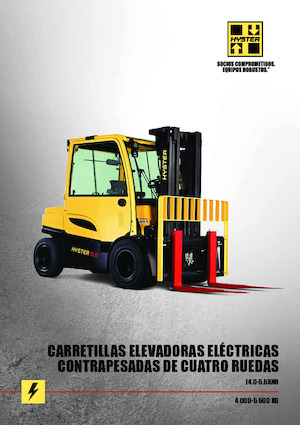 Elektrikli ön-forklift kamyonları Hyster J5.0XN