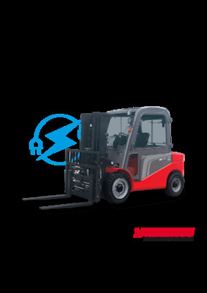 Elektrikli ön-forklift kamyonları Manitou ME 450 FOB