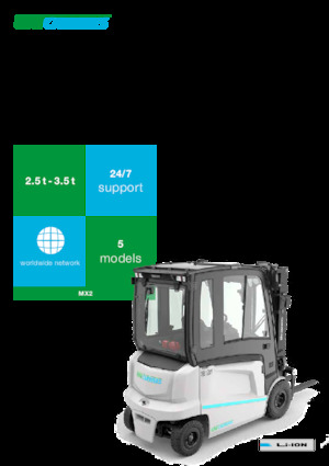 Electric forklifts UniCarriers MX2-25