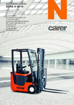 Electric forklifts Carer N 08