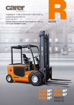 Elektrikli ön-forklift kamyonları Carer R 60 H²
