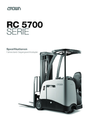 Electric forklifts Crown RC 5725
