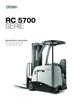Electric forklifts Crown RC 5725