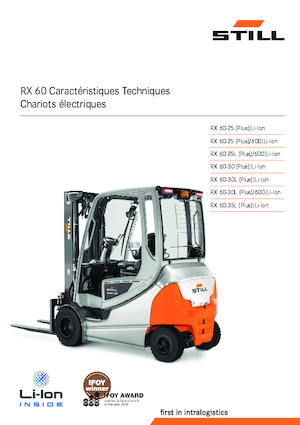 Electric forklifts Still RX 60-35L