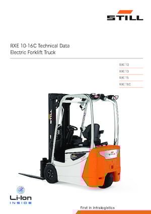 Electric forklifts Still RXE 15