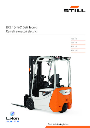 Electric forklifts Still RXE 15