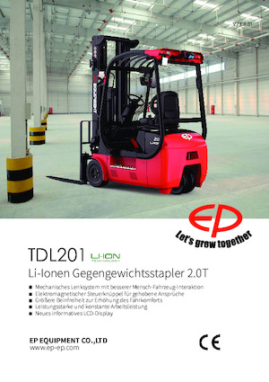 Electric forklifts EP TDL201