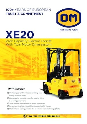 Elektrikli ön-forklift kamyonları OM XE20 4W